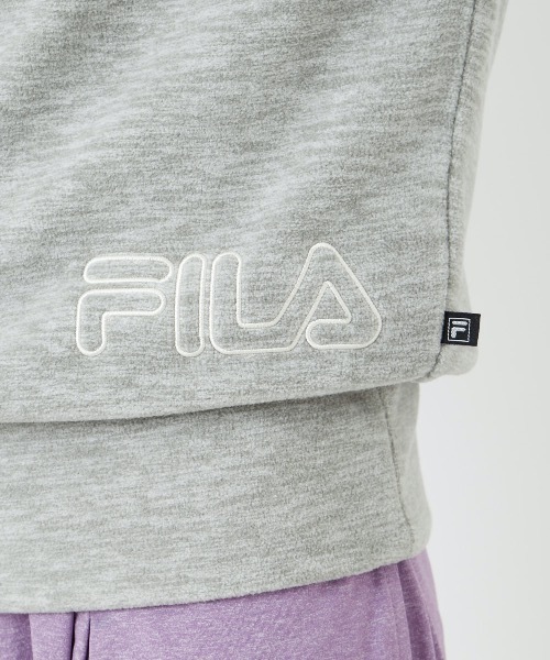 FILA（フィラ）の「【FILA:フィラ】レディースフリーストレーナー（スウェット・レディース・ブラック/グレー/カーキ/ライトピンク・SMALL/MEDIUM/LARGE/X-LARGE）」の20枚目の写真