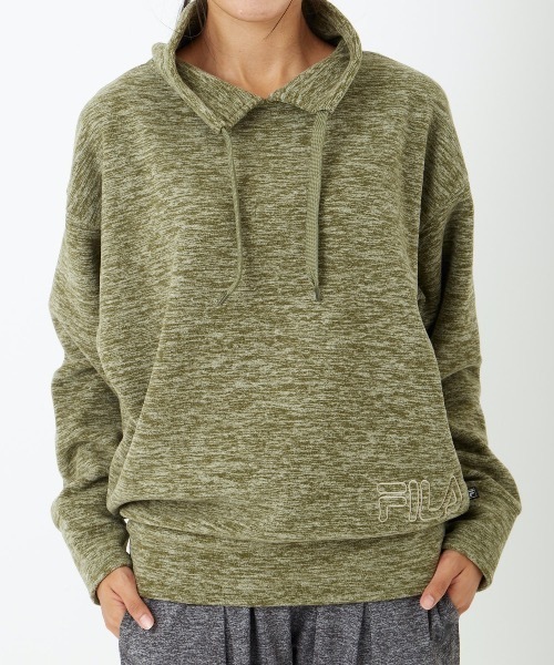 FILA（フィラ）の「【FILA:フィラ】レディースフリーストレーナー（スウェット・レディース・ブラック/グレー/カーキ/ライトピンク・SMALL/MEDIUM/LARGE/X-LARGE）」の22枚目の写真