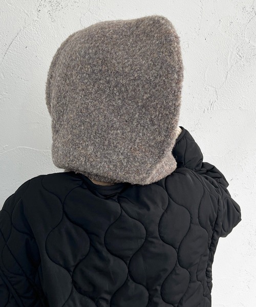 apres jour mignon（アプレジュールミニョン）の「バラクラバ【ZOZOTOWN限定アイテム】（ネックウォーマー/スヌード・レディース・グレー系その他/ブラウン系その他/グリーン系その他・ONESIZE）」の15枚目の写真