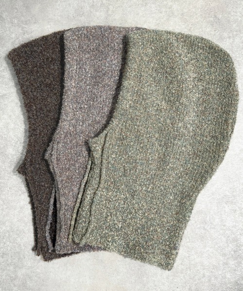 apres jour mignon（アプレジュールミニョン）の「バラクラバ【ZOZOTOWN限定アイテム】（ネックウォーマー/スヌード・レディース・グレー系その他/ブラウン系その他/グリーン系その他・ONESIZE）」の5枚目の写真