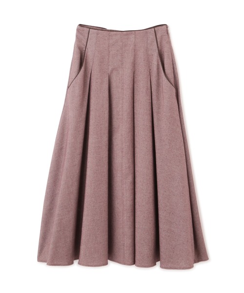 JILL by JILL STUART(ジルバイジルスチュアート)の「ホームスパン ロングスカート(スカート・レディース・パープル/ブラック・SMALL/MEDIUM)」の17枚目の写真