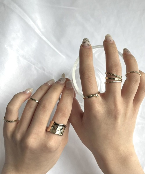 grun グリュン リング セット 楽天市場】＼ クーポン 配布中 ／ リング セット フリーサイズ 指輪