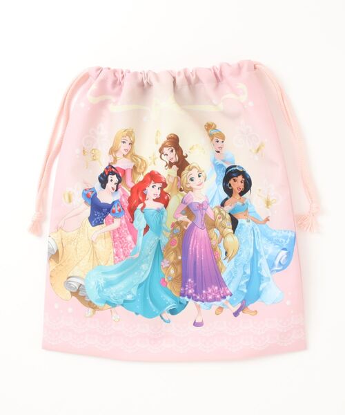 Disney ディズニー ディズニープリンセス 巾着 大 ポーチ Disney ディズニー のファッション通販 Zozotown