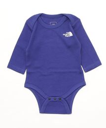 THE NORTH FACE | ザ ノース フェイス THE NORTH FACE B L/S Cotton Rompers(ベビーロングスリーブコットンロンパース)(その他ベビーウェア)