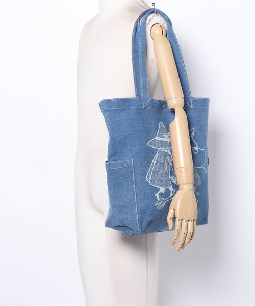 MOOMIN（ムーミン）の「MOOMIN / ムーミン デニム トートバッグ MM6723