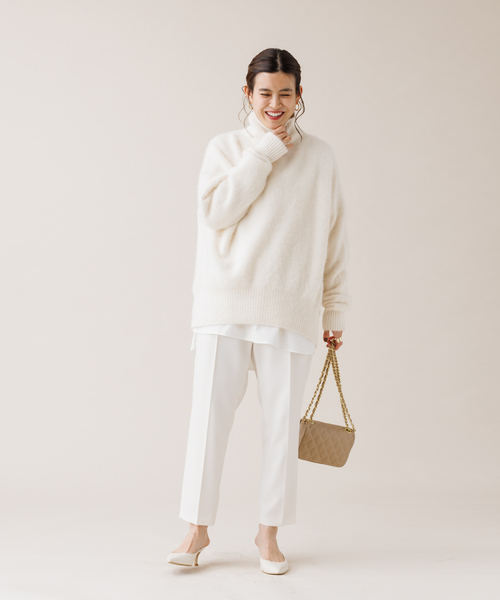 Rouge vif（ルージュヴィフ）の「FOX＆Cashmere タートルニットプル