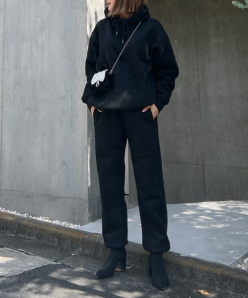 Vicente（ヴィセンテ）の「Winter stay sweat setup（セットアップ・レディース・ホワイト/ブラック/ブラウン・FREE）」の7枚目の写真