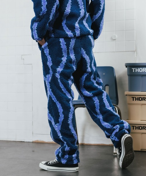 Gramicci(グラミチ)の「GRAMICCI/グラミチ Sherpa Pant ボアパンツ(スウェットパンツ・メンズ・ネイビー/ナチュラル・L/M/XL)」の22枚目の写真