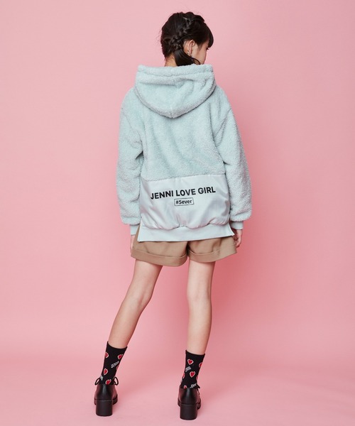 JENNI love（ジェニィラブ）の「起毛ツイルハイウエストショーパン（その他パンツ・キッズ・ベージュ/ボルドー/ブラック・150cm/140cm/160cm/130cm）」の21枚目の写真