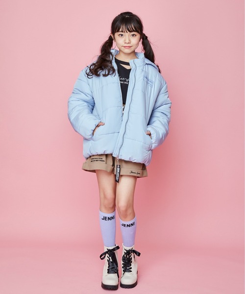 JENNI love（ジェニィラブ）の「起毛ツイルハイウエストショーパン（その他パンツ・キッズ・ベージュ/ボルドー/ブラック・150cm/140cm/160cm/130cm）」の9枚目の写真