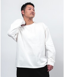 Alil | 【Alil】アリル 10/-天竺 変形衿 ロンTee 大人カジュアル(Tシャツ/カットソー)