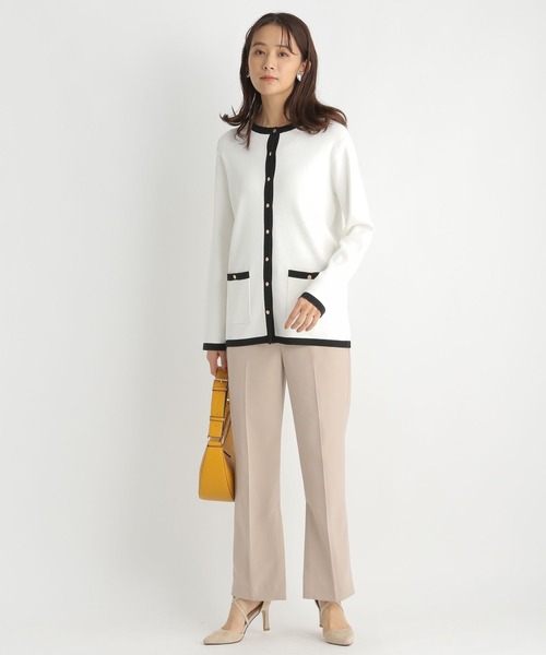 Andemiu（アンデミュウ）の「ハイショクカーディガン185919（カーディガン/ボレロ・レディース・アイボリー/グレー/ベージュ・FREE）」の13枚目の写真