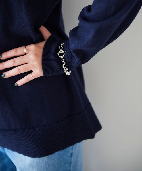 le.coeur blanc（ルクールブラン）の「チェーンブレスレット（ブレスレット・レディース・シルバー・FREE）」の3枚目の写真