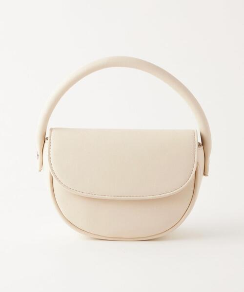 green label relaxing（グリーンレーベルリラクシング）の「ラウンド ミニ ポシェット（ショルダーバッグ・レディース・ブラック/ホワイト/ライム・FREE）」の8枚目の写真