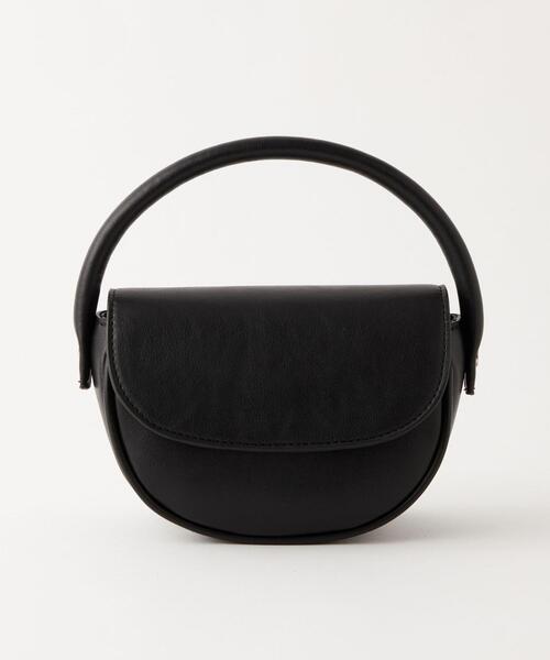 green label relaxing（グリーンレーベルリラクシング）の「ラウンド ミニ ポシェット（ショルダーバッグ・レディース・ブラック/ホワイト/ライム・FREE）」の12枚目の写真