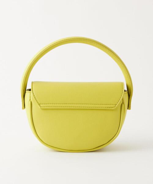 green label relaxing（グリーンレーベルリラクシング）の「ラウンド ミニ ポシェット（ショルダーバッグ・レディース・ブラック/ホワイト/ライム・FREE）」の17枚目の写真