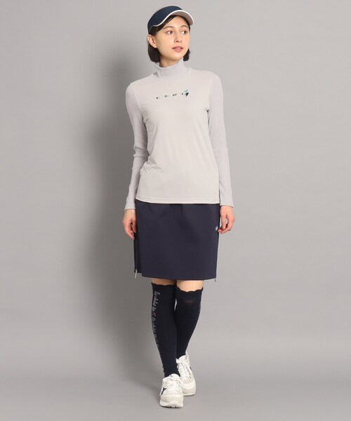 adabat(アダバット)の「異素材組み合わせ モックネックプルオーバー(Tシャツ/カットソー・レディース・グレー系/ネイビー・40/38)」の20枚目の写真