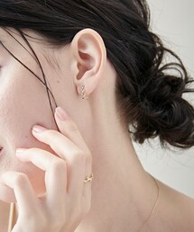 ete（エテ）の「○K10YG レインボー ピアス（ピアス（両耳用