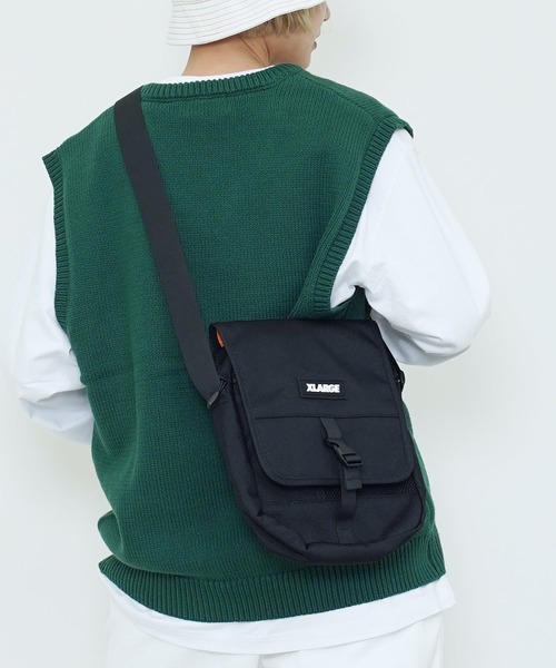 XLARGE（エクストララージ）の「XLARGE / エクストララージ STROLL SHOULDER BAG ショルダーバッグ（ショルダーバッグ・メンズ・カモフラージュ/ブラック・FREE）」の2枚目の写真