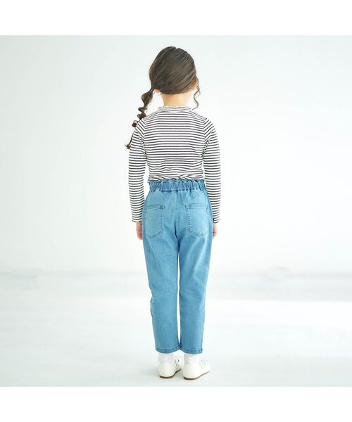 apres les cours（アプレレクール）の「メロウリブTシャツ（Tシャツ/カットソー・キッズ・アイボリー/グリーン/その他3/チャコール/サーモンピンク・100/130/80/90/120/110/140）」の7枚目の写真