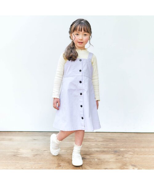 apres les cours（アプレレクール）の「メロウリブTシャツ（Tシャツ/カットソー・キッズ・アイボリー/グリーン/その他3/チャコール/サーモンピンク・100/130/80/90/120/110/140）」の11枚目の写真