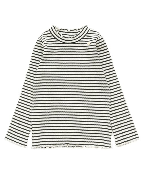 apres les cours（アプレレクール）の「メロウリブTシャツ（Tシャツ/カットソー・キッズ・アイボリー/グリーン/その他3/チャコール/サーモンピンク・100/130/80/90/120/110/140）」の15枚目の写真