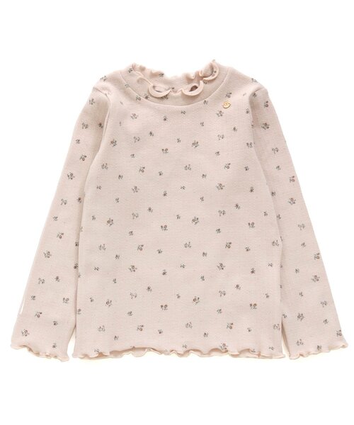 apres les cours（アプレレクール）の「メロウリブTシャツ（Tシャツ/カットソー・キッズ・アイボリー/グリーン/その他3/チャコール/サーモンピンク・100/130/80/90/120/110/140）」の21枚目の写真