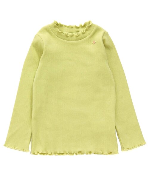 apres les cours（アプレレクール）の「メロウリブTシャツ（Tシャツ/カットソー・キッズ・アイボリー/グリーン/その他3/チャコール/サーモンピンク・100/130/80/90/120/110/140）」の22枚目の写真