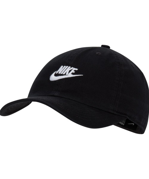 NIKE（ナイキ）の「NIKE/ナイキ キッズ キャップ AJ3651-010（キャップ・キッズ・ブラック×ホワイト・34.5）」の3枚目の写真