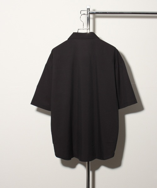 Art re A select(アトリエセレクト)の「Flower Print Oversized Regular Collar Shirt/フラワープリント ビックシルエット レギュラーカラーとろみシャツ(シャツ/ブラウス・メンズ・ブラック系その他/ブラック系その他2/ホワイト系その他/ホワイト系その他2・L/M)」の11枚目の写真
