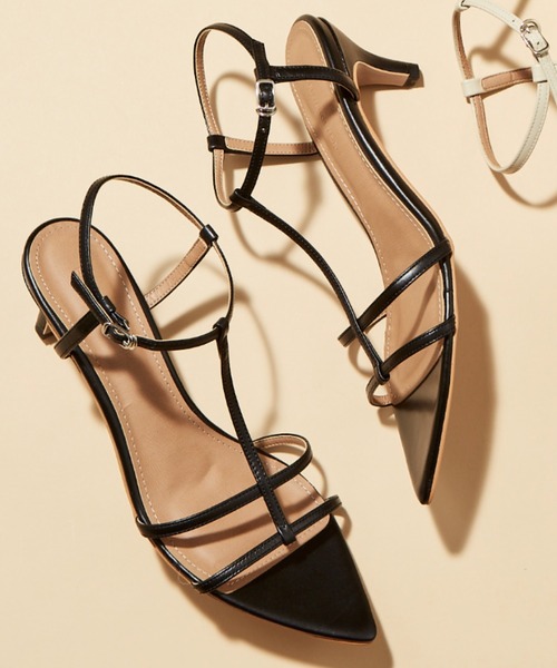 BARNYARDSTORM ヒールサンダル BARNYARDSTORM / Wストラップミュール