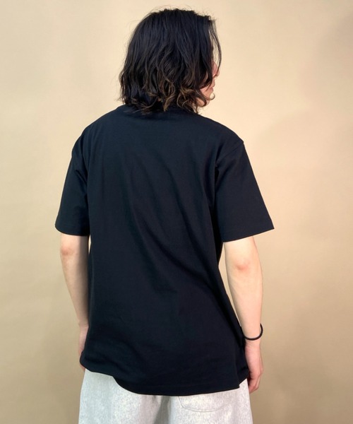NEW ERA(ニューエラ)の「NEW ERA/ニューエラ マウンテンロゴ プリントTシャツ/クルーネックTシャツ/USコットン OD SS TEE USCTN NEOG RAIN CAMO/13516316/13516317(Tシャツ/カットソー・メンズ・ブラック/ホワイト・M/L/XXL/XL)」の14枚目の写真