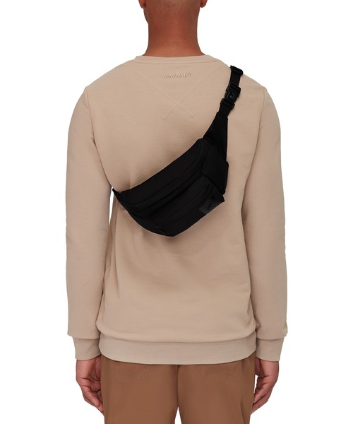 Mammut(マムート)の「エクセロン ヌーヴヴィル ウエストパック / Xeron Neuveville Waistpack / ウエストポーチ(ボディバッグ/ウエストポーチ・メンズ・ベージュ/ブラック・2L)」の10枚目の写真