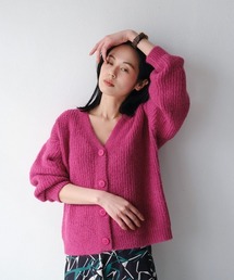 COLOR KNIT CARDIGAN