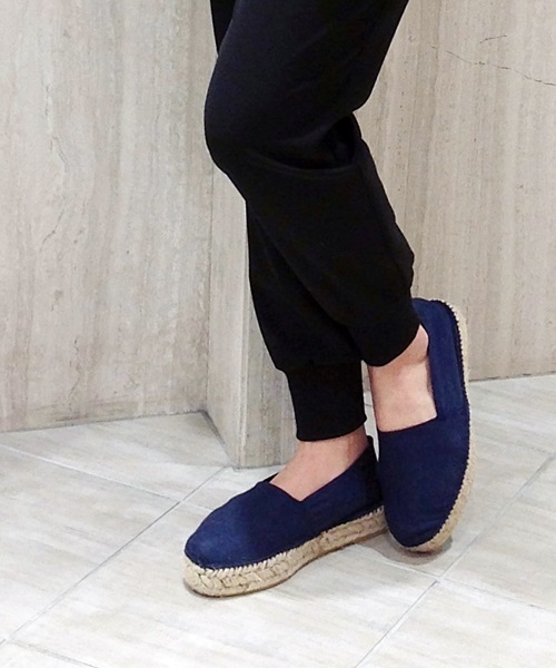 La TOTALITE（ラトータリテ）の「La Maison de Espadrille スリッポンエスパ。（その他シューズ・レディース・ネイビー/その他6/ベージュ・37/36/39/38）」の2枚目の写真