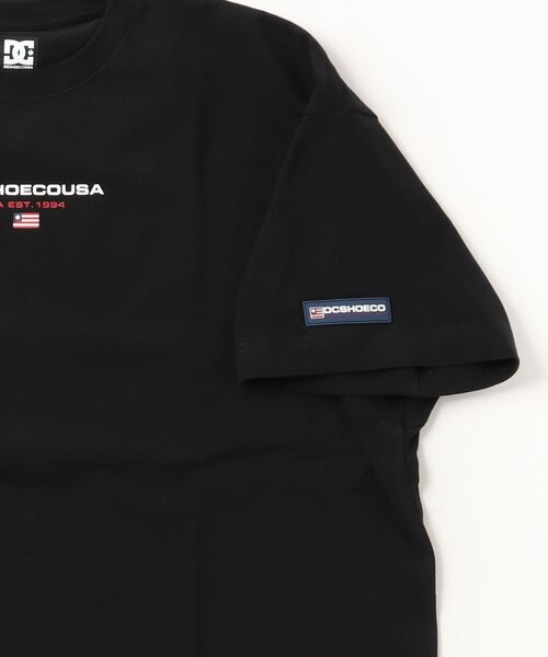DC(ディーシー)の「DC/ディーシー オーバーサイズTシャツ ワンポイント/ビックシルエット ドロップショルダー ブランドロゴ クルーネックTシャツ/ATHLETICS SS DST231043(Tシャツ/カットソー・メンズ・ブラック/ホワイト/グリーン・L/2XL/XL/M)」の7枚目の写真