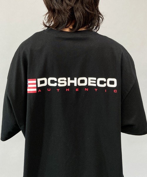 DC(ディーシー)の「DC/ディーシー オーバーサイズTシャツ ワンポイント/ビックシルエット ドロップショルダー ブランドロゴ クルーネックTシャツ/ATHLETICS SS DST231043(Tシャツ/カットソー・メンズ・ブラック/ホワイト/グリーン・L/2XL/XL/M)」の18枚目の写真