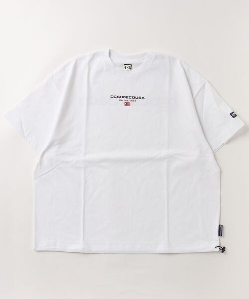 DC(ディーシー)の「DC/ディーシー オーバーサイズTシャツ ワンポイント/ビックシルエット ドロップショルダー ブランドロゴ クルーネックTシャツ/ATHLETICS SS DST231043(Tシャツ/カットソー・メンズ・ブラック/ホワイト/グリーン・L/2XL/XL/M)」の15枚目の写真