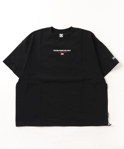 DC(ディーシー)の「DC/ディーシー オーバーサイズTシャツ ワンポイント/ビックシルエット ドロップショルダー ブランドロゴ クルーネックTシャツ/ATHLETICS SS DST231043(Tシャツ/カットソー・メンズ・ブラック/ホワイト/グリーン・L/2XL/XL/M)」の14枚目の写真