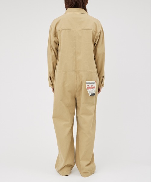 UNIVERSAL OVERALL(ユニバーサルオーバーオール)の「ジャンプスーツ / オールインワン / ALL IN ONE / JUMPSUIT(つなぎ/オールインワン・レディース・ネイビー/ベージュ・L/M)」の7枚目の写真