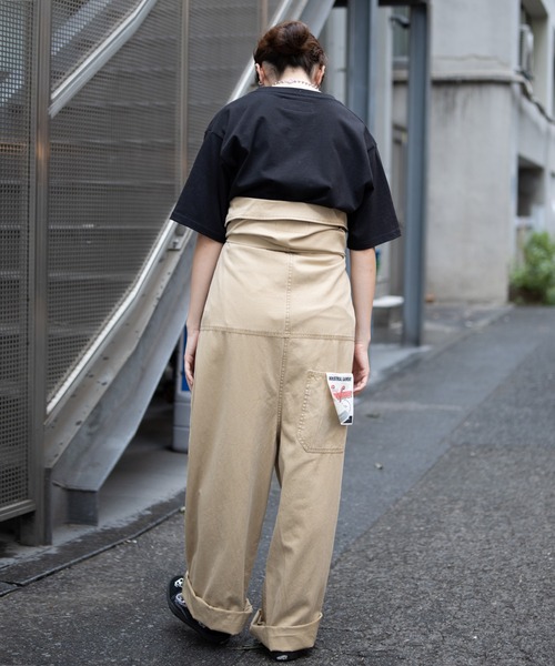 UNIVERSAL OVERALL(ユニバーサルオーバーオール)の「ジャンプスーツ / オールインワン / ALL IN ONE / JUMPSUIT(つなぎ/オールインワン・レディース・ネイビー/ベージュ・L/M)」の16枚目の写真