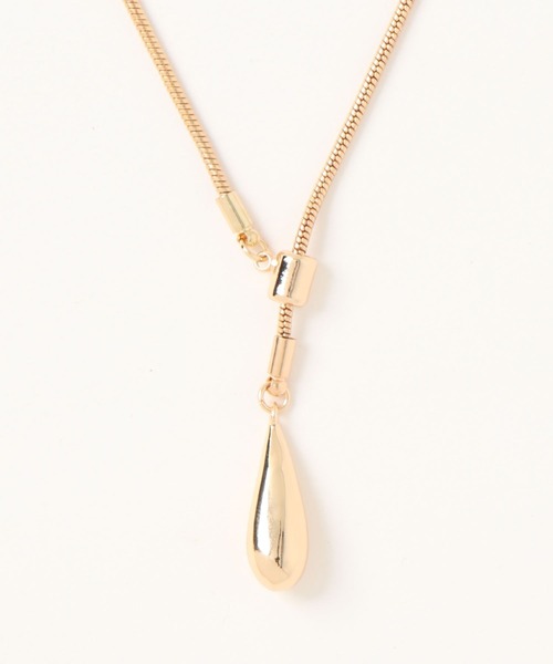 apres jour clair(アプレジュールクレア)の「【apres jour clair×ARIAZ】ニュアンスロングネックレス(ネックレス・レディース・ゴールド・FREE)」の2枚目の写真