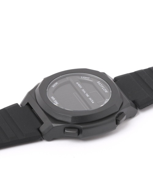 BAYFLOW（ベイフロー）の「マルチFCデジタルウォッチ（デジタル腕時計・レディース・ブラック/アイボリー・FREE）」の9枚目の写真