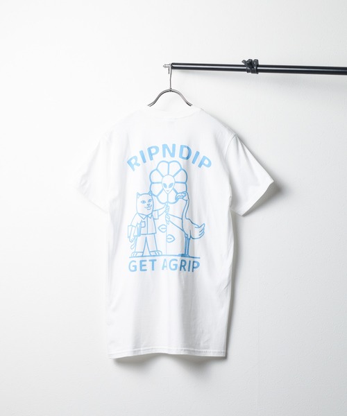 RIPNDIP(リップンディップ)の「★RIPNDIP★GET A GRIP TEE(Tシャツ/カットソー・レディース・ホワイト・MEDIUM/LARGE/X-LARGE)」の6枚目の写真