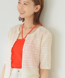 B:MING by BEAMS / 2WAY シアー ジャカード プルオーバー