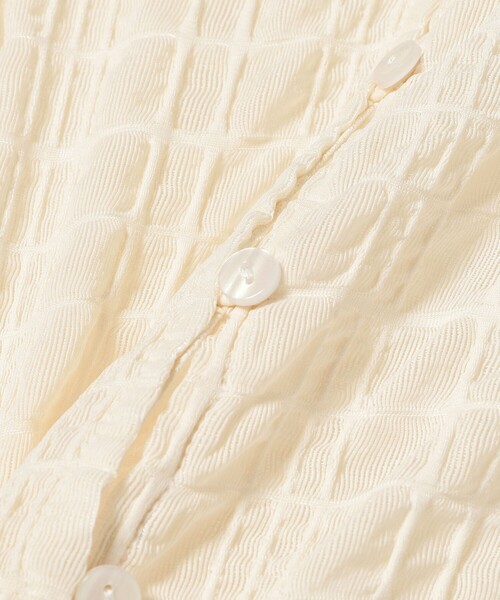 B:MING by BEAMS(ビーミングバイビームス)の「B:MING by BEAMS / 2WAY シアー ジャカード プルオーバー(Tシャツ/カットソー・レディース・ラベンダー/ブラック/アイボリー・FREE)」の21枚目の写真