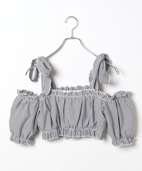 repipi armario(レピピ アルマリオ)の「2WAYストライプSWIM(水着・キッズ・ブラック・SMALL/MEDIUM/LARGE)」の7枚目の写真