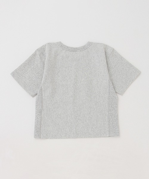 kladskap(クレードスコープ)の「【Champion】リバースウィーブカレッジTシャツ(Tシャツ/カットソー・キッズ・シルバーグレー/エメラルド・120cm/130cm/140cm/100cm/110cm)」の4枚目の写真