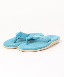 アイランドスリッパ / PT203 TURQUOISE SUEDE /トングレザーサンダル