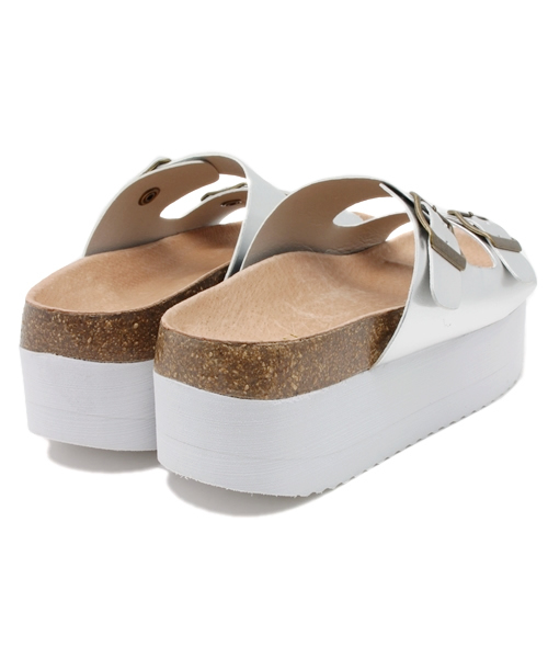 mystic（ミスティック）の「厚底サンダル（サンダル・レディース・シルバー/ホワイト/ブラック・38/36/37）」の8枚目の写真